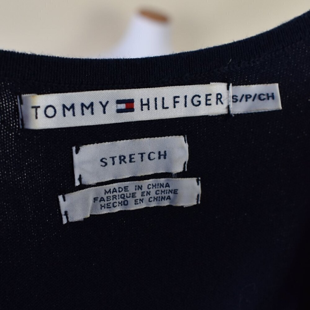 Tommy Hilfiger Vintage Knit Beaded Fringe Spaghetti Strap Dress - S - Picture 2 of 9